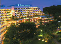 Rasa Sentosa Resort. Beach venue for weddings and parties.